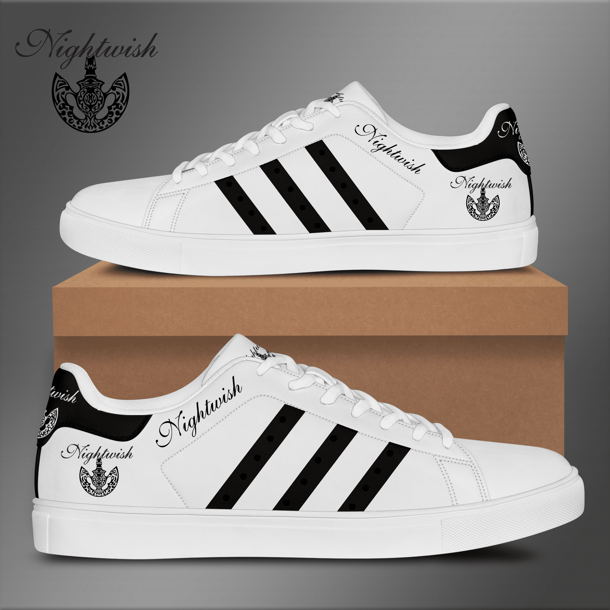 Nightwish Stan Smith Shoes 1 Nightwish Stan Smith Shoes