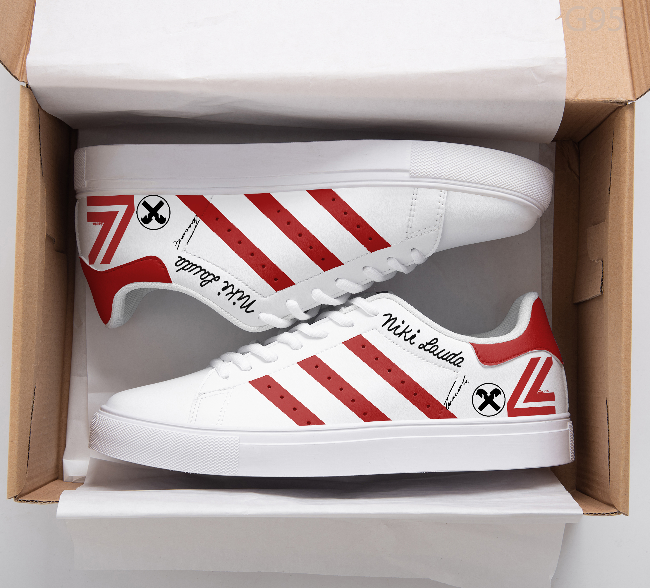 Niki Lauda Stan Smith Shoes 1 Niki Lauda Stan Smith Shoes