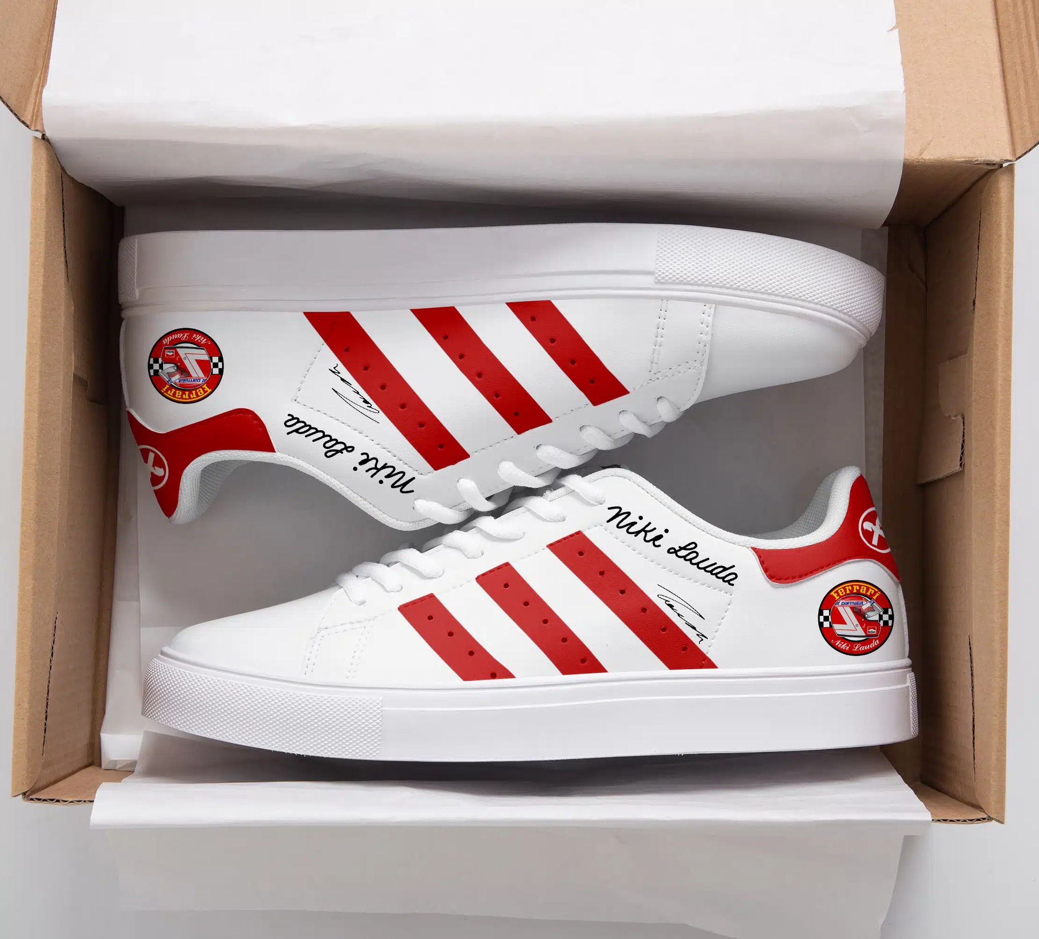 Niki Lauda Stan Smith Shoes 1 Niki Lauda Stan Smith Shoes