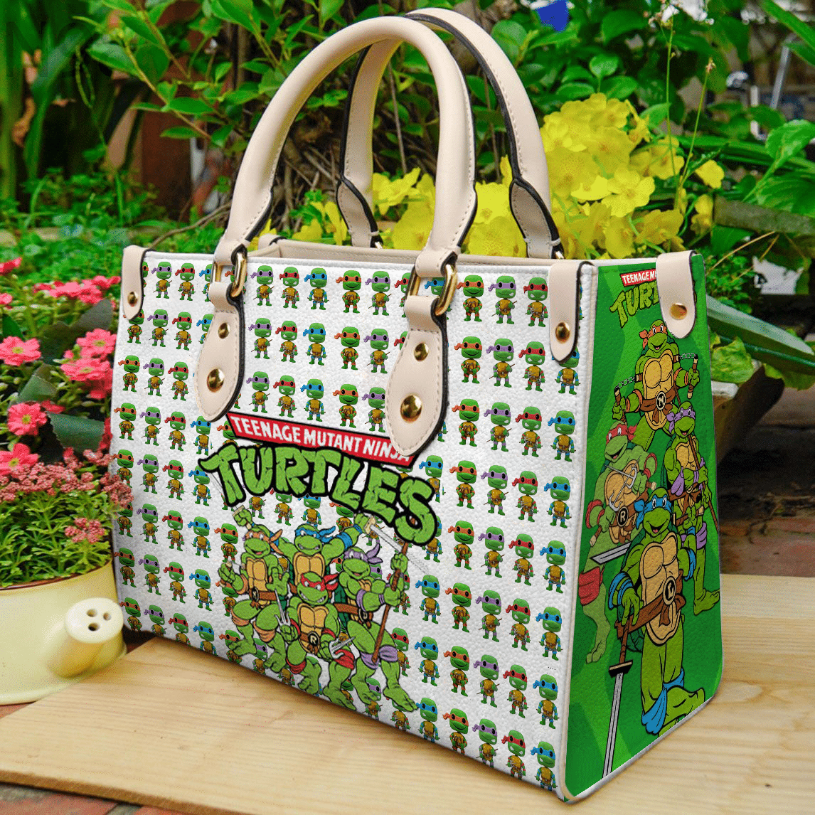 Ninja Turtles Leather Handbag 1 Ninja Turtles Leather Handbag
