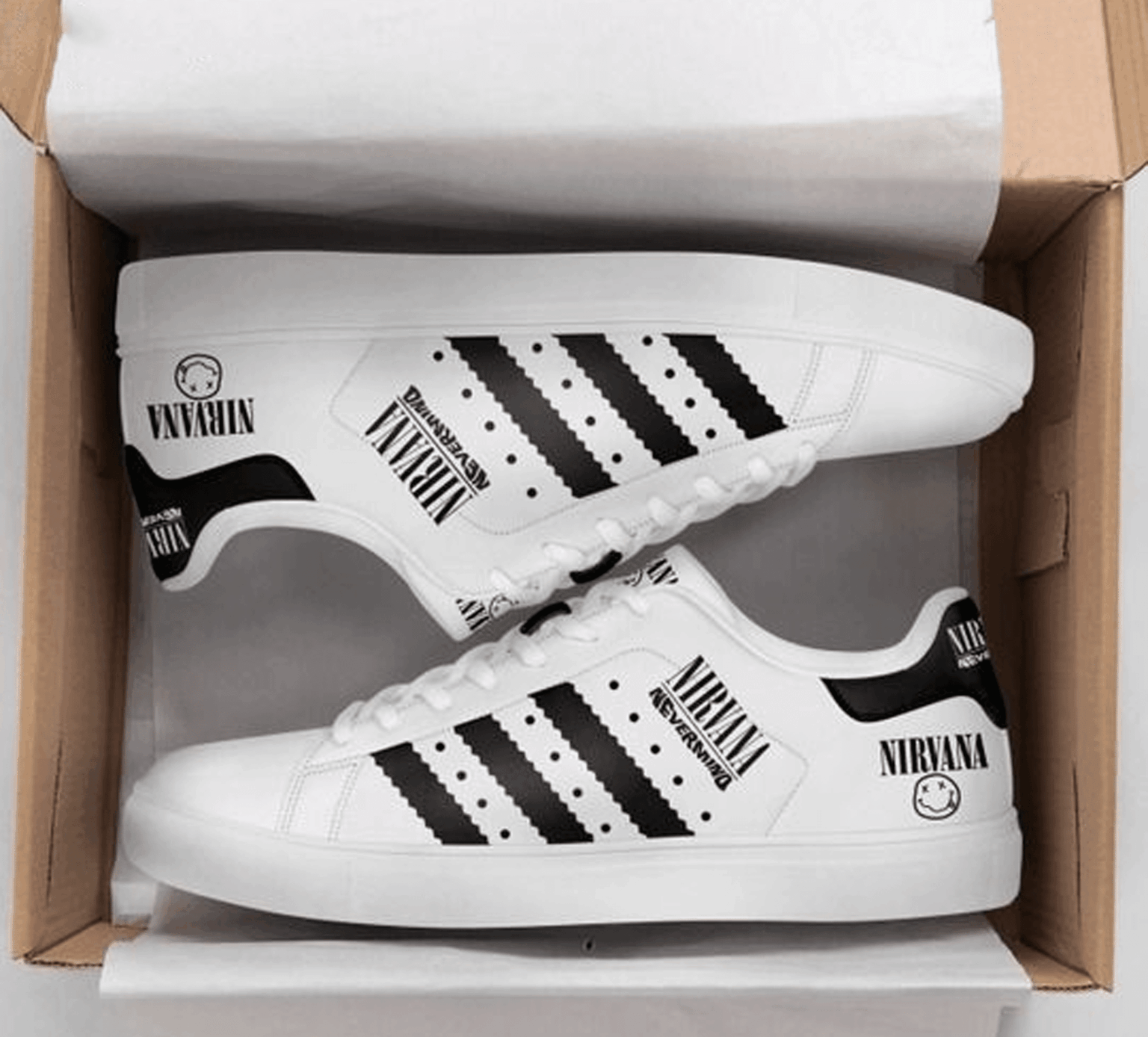 Nirvana Stan Smith Shoes 1 Nirvana Stan Smith Shoes