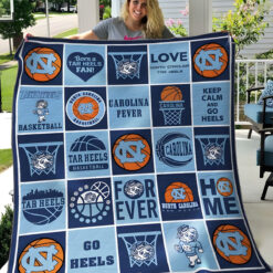 North Carolina Tar Heels 2 Blanket
