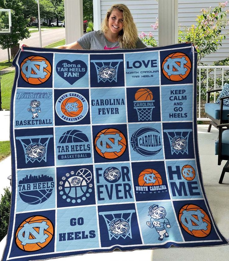 North Carolina Tar Heels 2 Blanket 1 North Carolina Tar Heels 2 Blanket