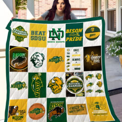 North Dakota State Bison Blanket
