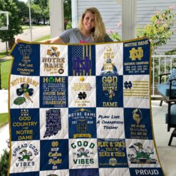 Notre Dame Fighting Irish 1 Blanket