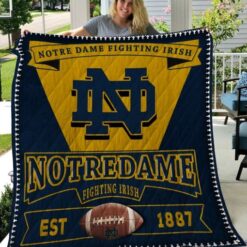 Notre Dame Fighting Irish 2 Blanket