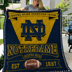 Notre Dame Fighting Irish 2 Blanket