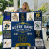 Notre Dame Fighting Irish Blanket