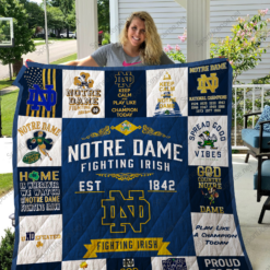 Notre Dame Fighting Irish Blanket