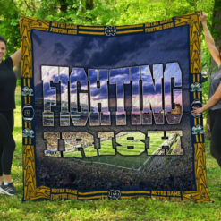 Notre Dame Fighting Irish Blanket