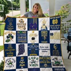 Notre Dame Fighting Irish Blanket