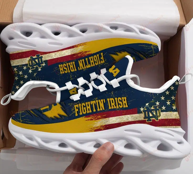 Notre Dame Fighting Irish Max Soul Shoes 1 Notre Dame Fighting Irish Max Soul Shoes