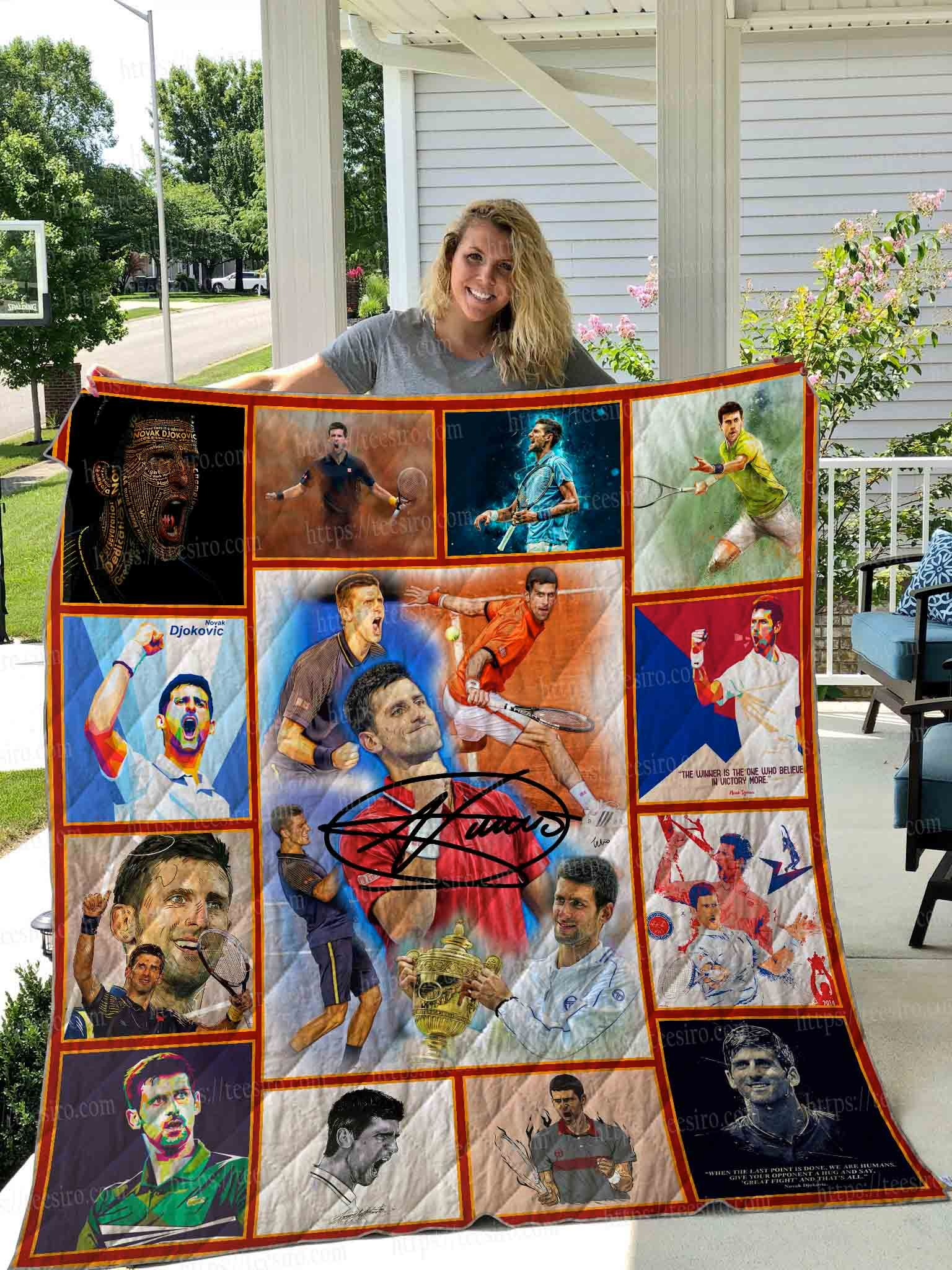 Novak Djokovic Blanket 1 Novak Djokovic Blanket