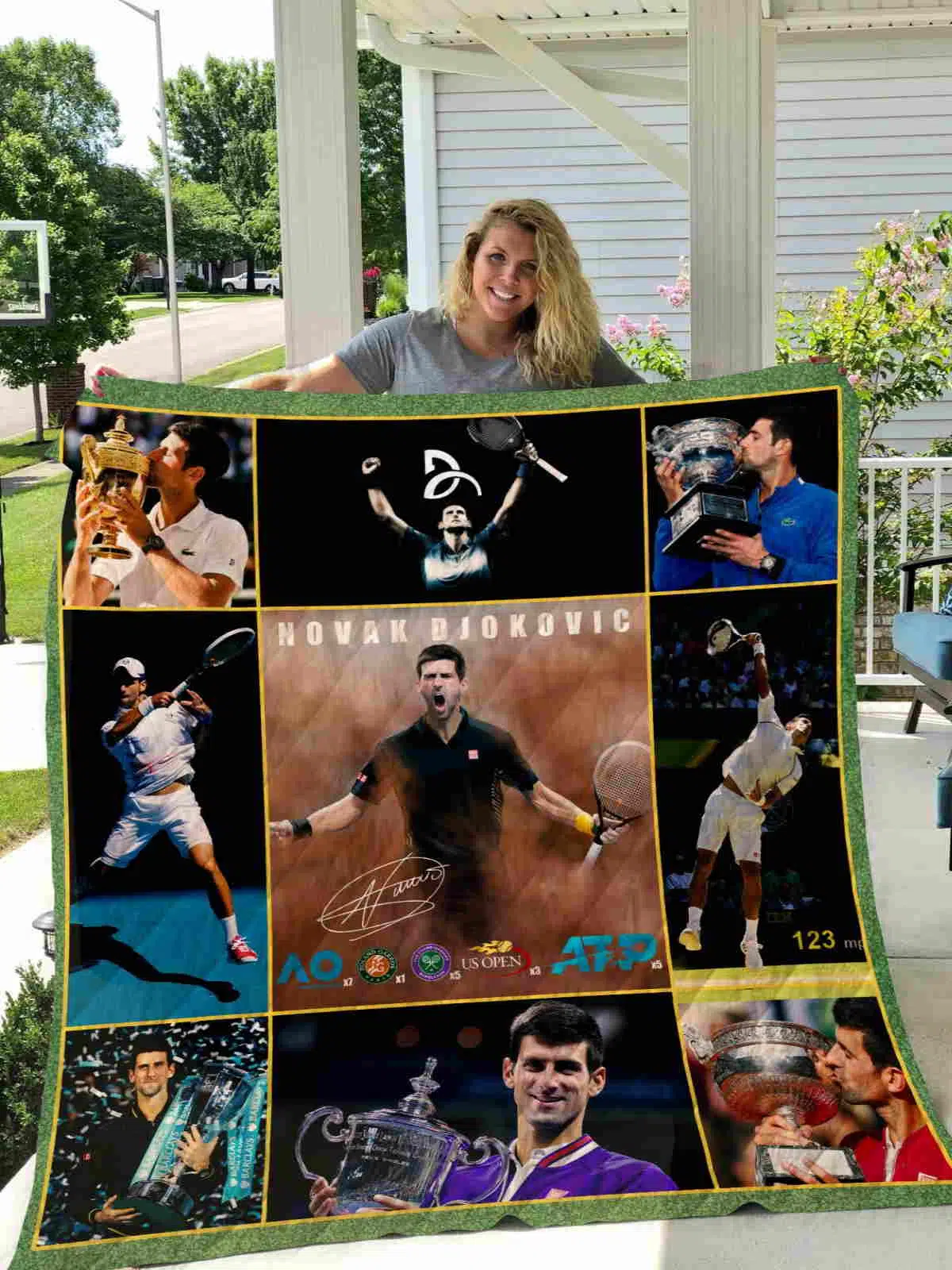 Novak Djokovic Blanket 1 Novak Djokovic Blanket