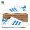 Novak Djokovic Blue Stan Smith Shoes