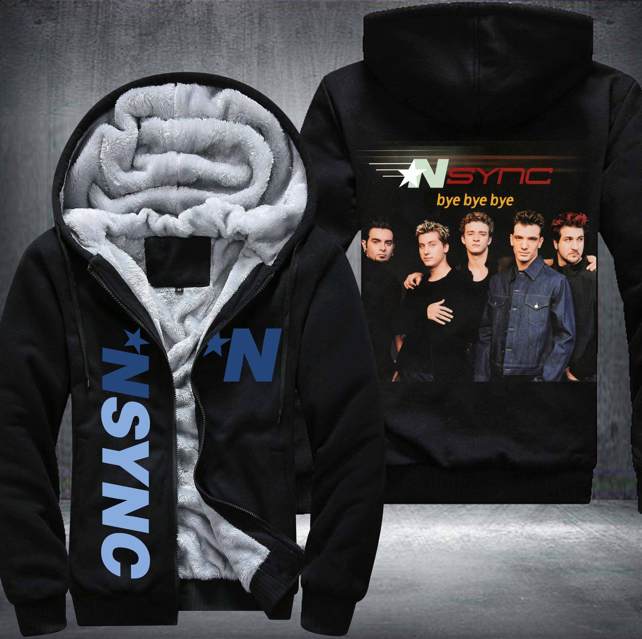 Nsync Fleece Jacket 1 Nsync Fleece Jacket