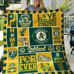 Oakland Athletics Blanket