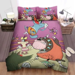 Oggy And The Cockroaches Bedding Set