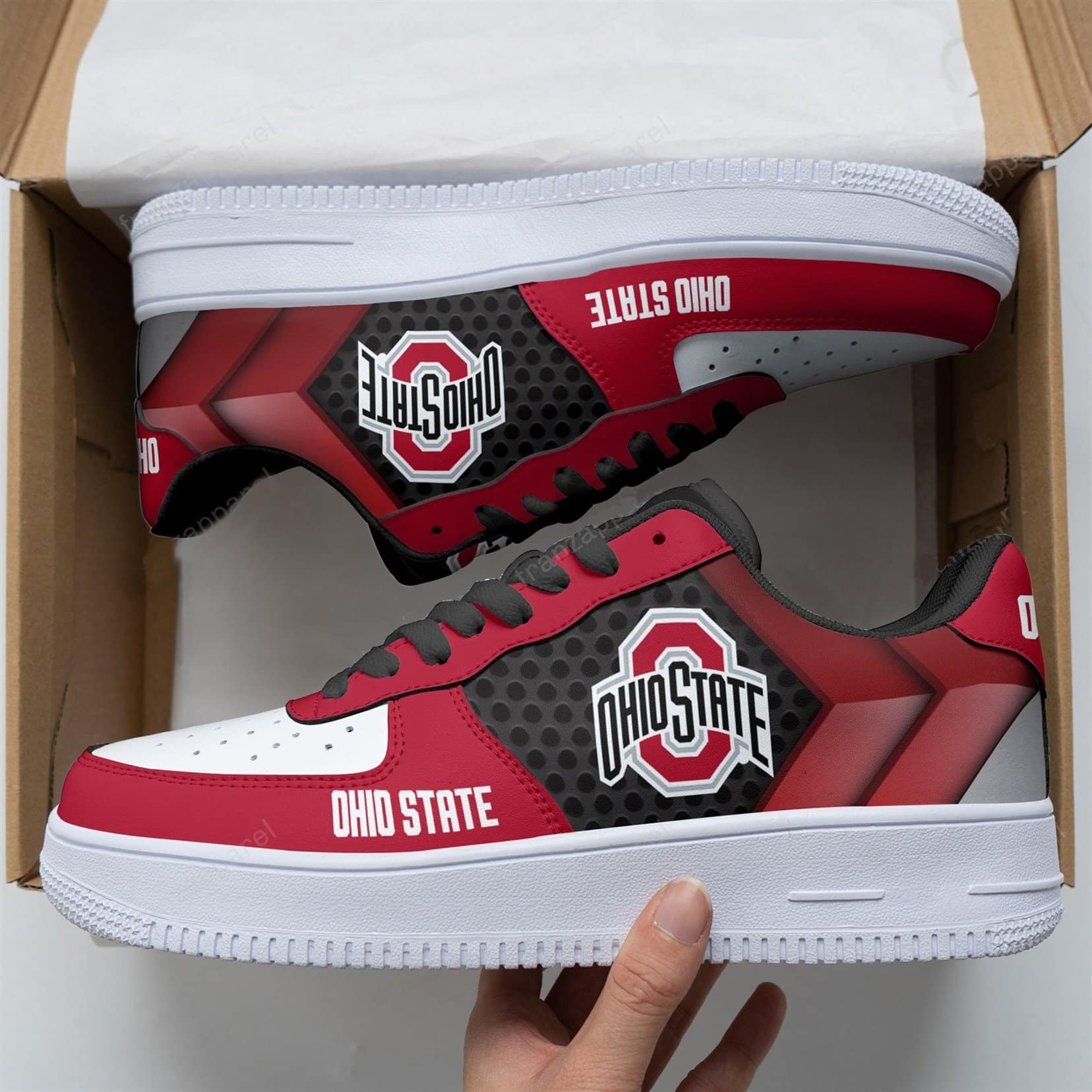 Ohio State Buckeyes 1 Air Force Shoes 1 Ohio State Buckeyes 1 Air Force Shoes