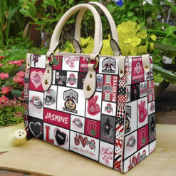 Ohio State Buckeyes 1G Leather Handbag