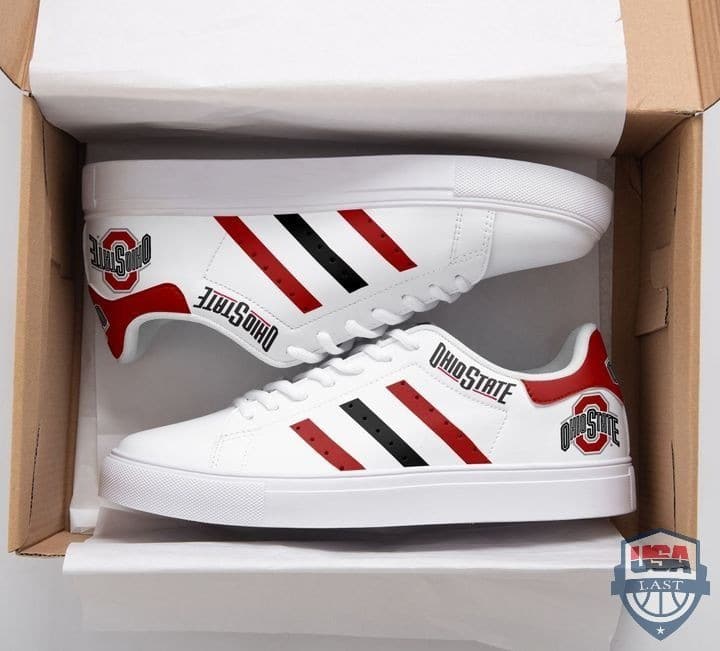 Ohio State Buckeyes Stan Smith Shoes 1 Ohio State Buckeyes Stan Smith Shoes