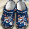 Oklahoma City Thunde Soft Clogs