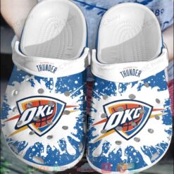 Oklahoma City Thunde Soft Clogs