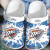 Oklahoma City Thunde Soft Clogs