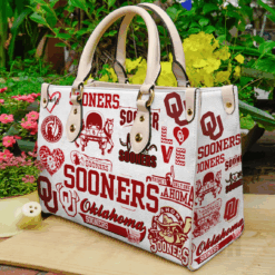 Oklahoma Sooners Leather Handbag