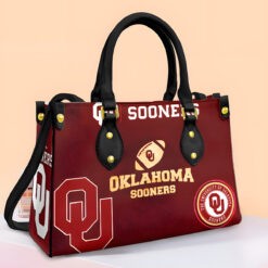 Oklahoma Sooners Leather Handbag