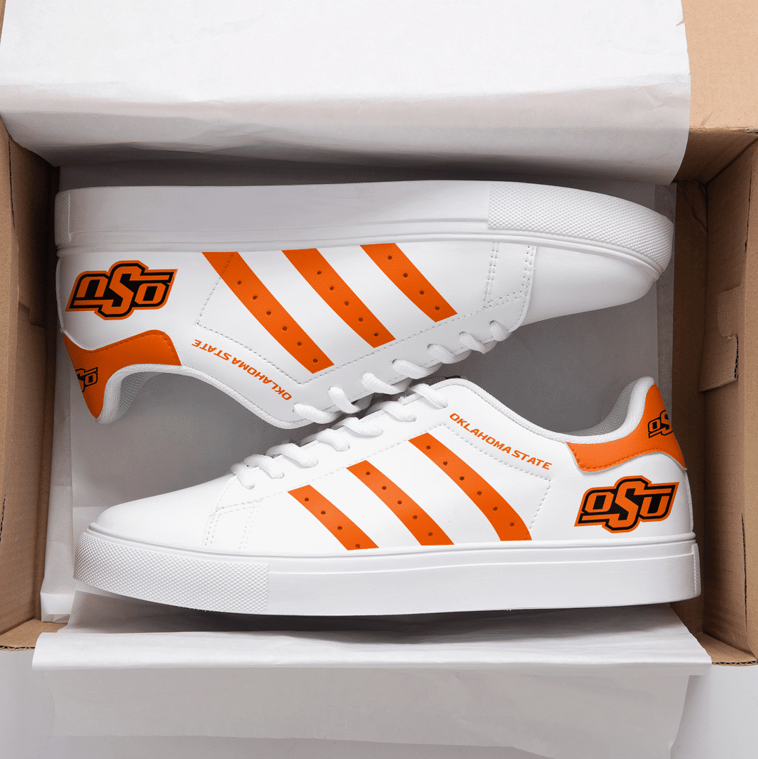 Oklahoma State Cowboys 1G Stan Smith Shoes 1 Oklahoma State Cowboys 1G Stan Smith Shoes