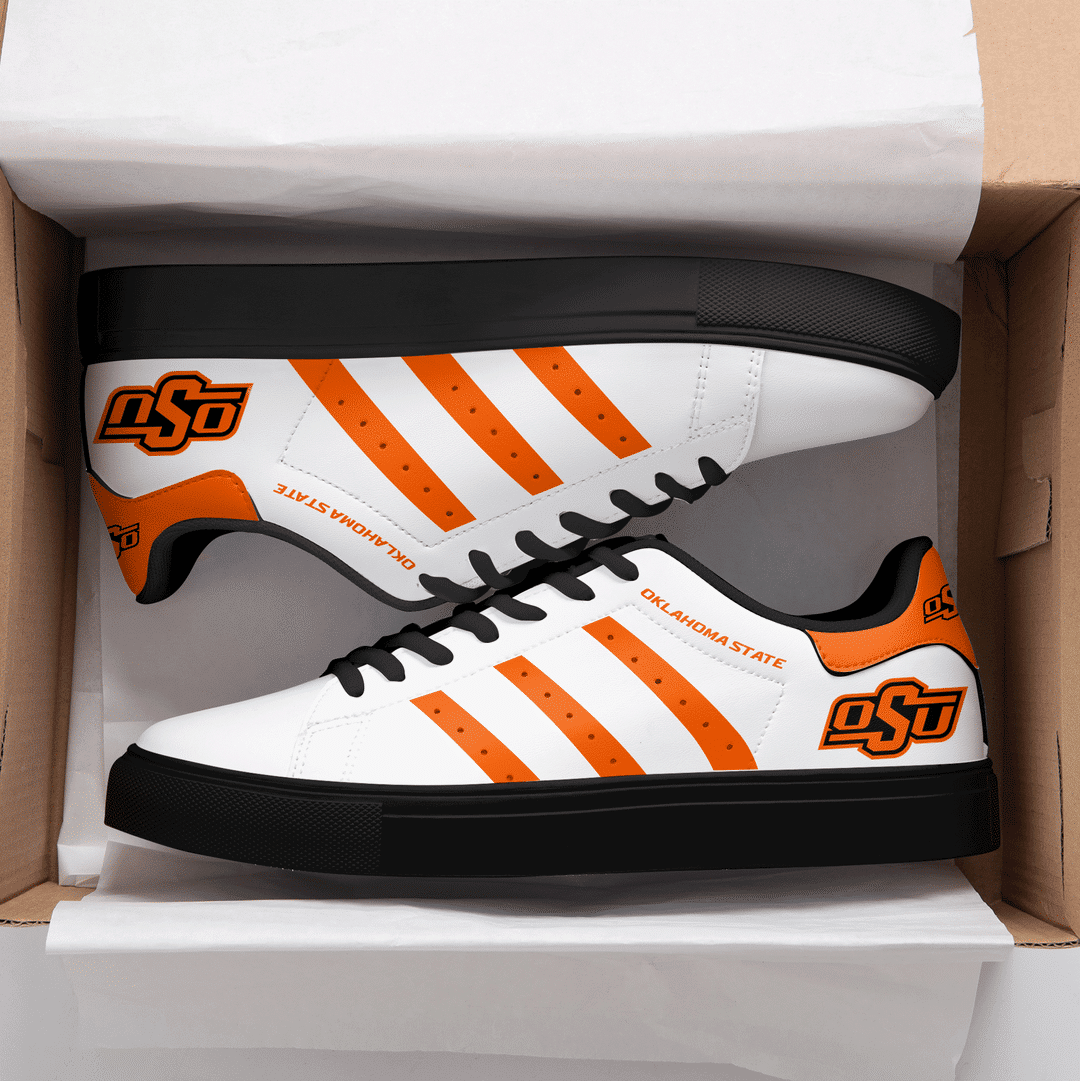 Oklahoma State Cowboys Stan Smith Shoes 1 Oklahoma State Cowboys Stan Smith Shoes