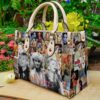 Olivia Newton John Leather Handbag