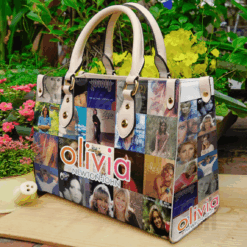 Olivia Newton-john Leather Handbag