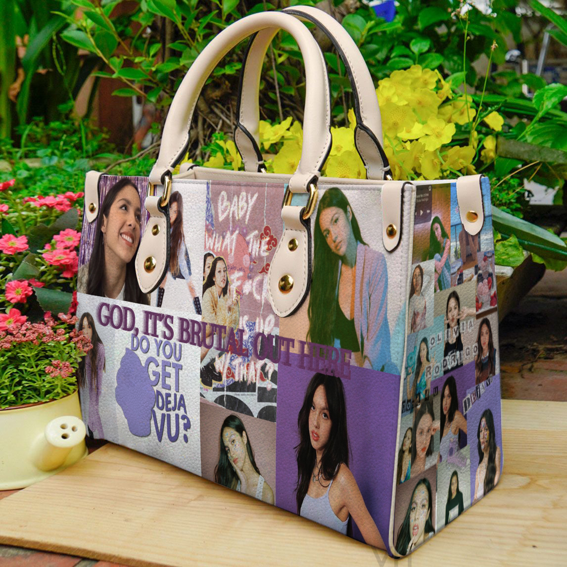 Olivia Rodrigo Leather Handbag 1 Olivia Rodrigo Leather Handbag