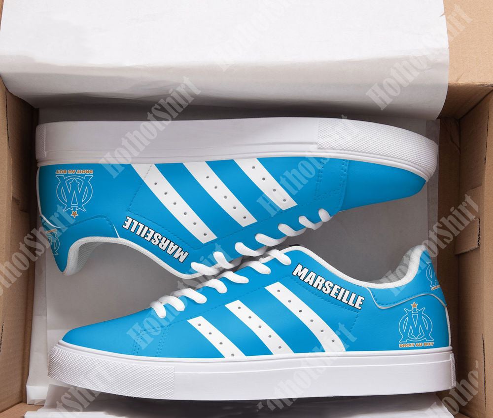 Olympique De Marseille Stan Smith Shoes 1 Olympique De Marseille Stan Smith Shoes