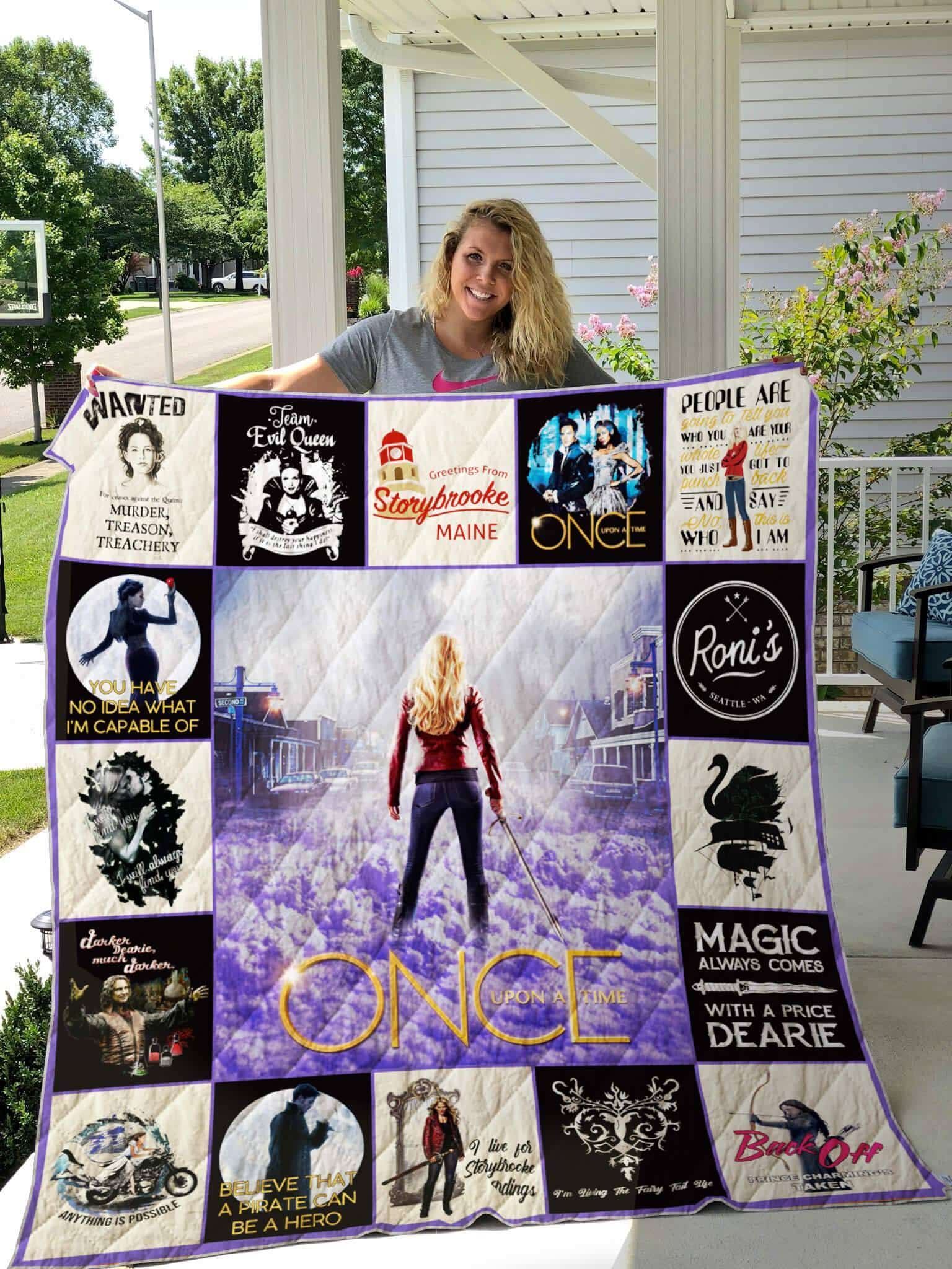 Once Upon A Time Blanket 1 Once Upon A Time Blanket