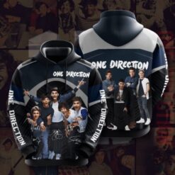 One Direction 1 Hoodie Zip Hoodie 3D