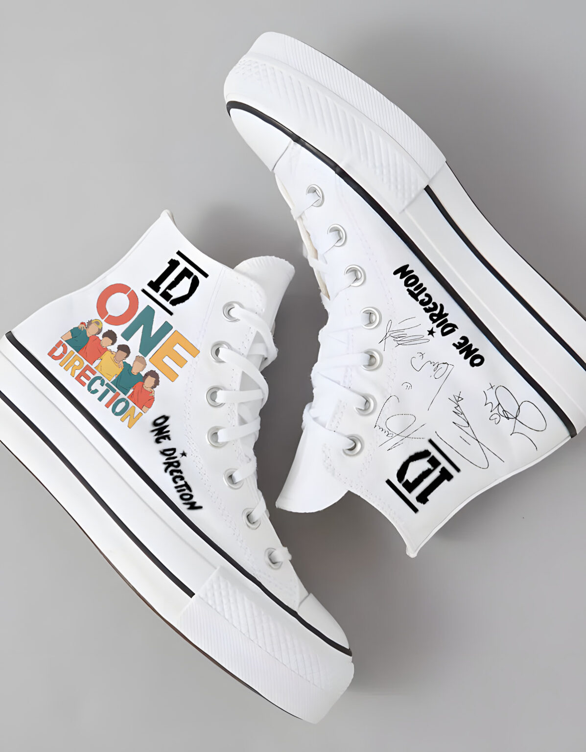 One Direction High Top Shoes 1 One Direction High Top Shoes