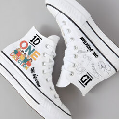 One Direction High Top Shoes