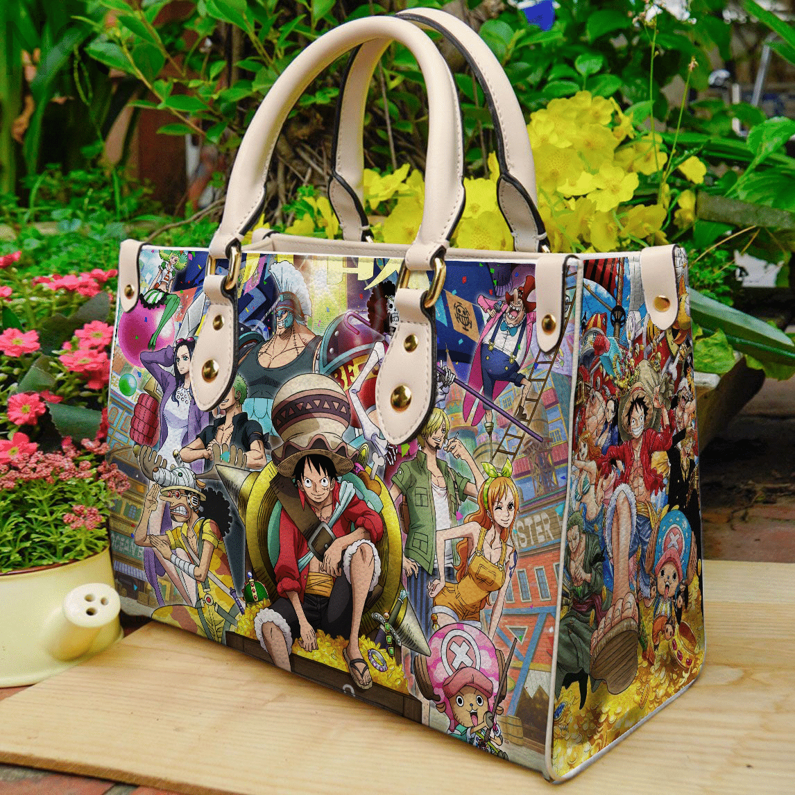 One Piece Lover Leather Handbag 1 One Piece Lover Leather Handbag