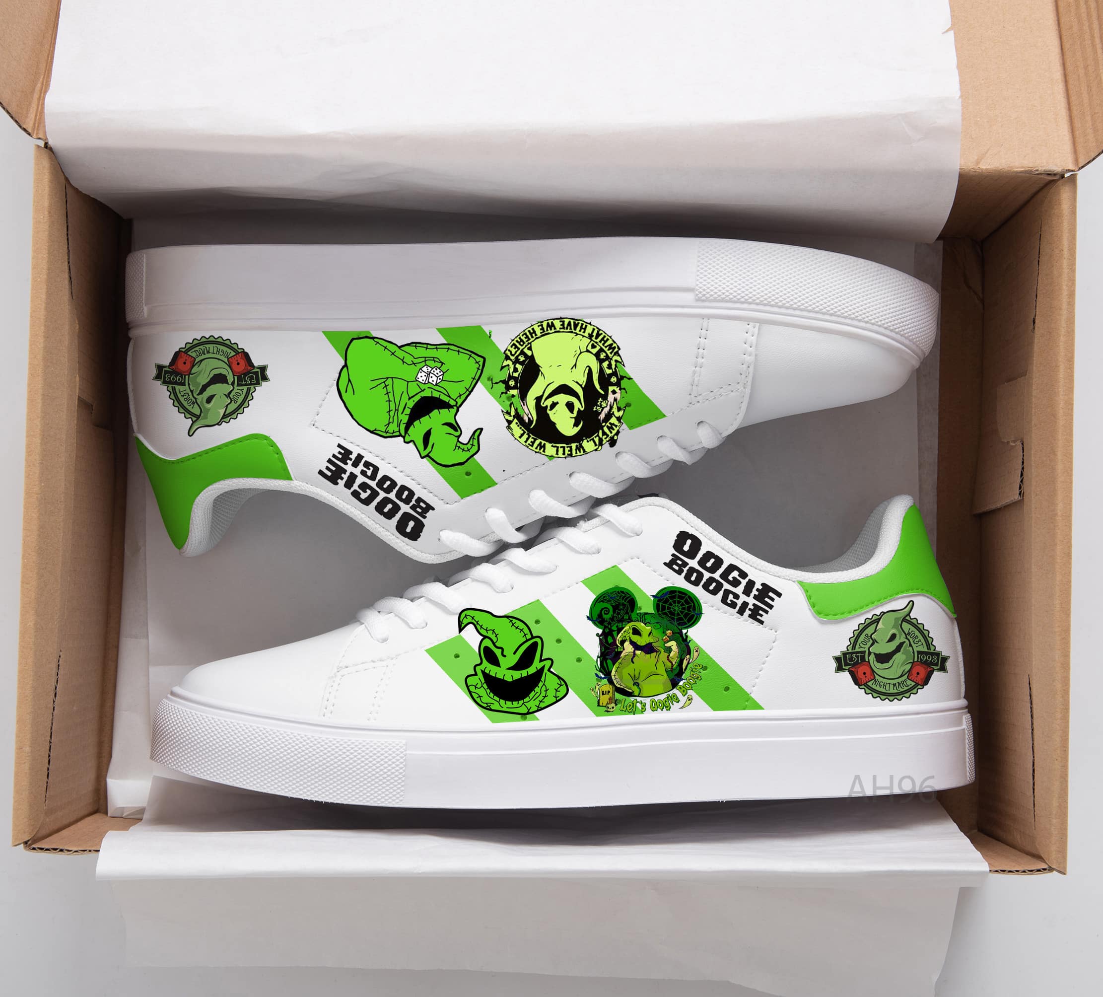 Oogie Boogie Stan Smith Shoes 1 Oogie Boogie Stan Smith Shoes