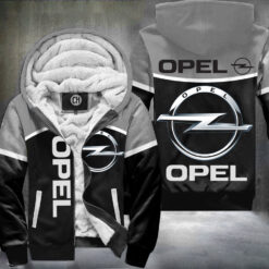 Opel Gray Fleece Jacket