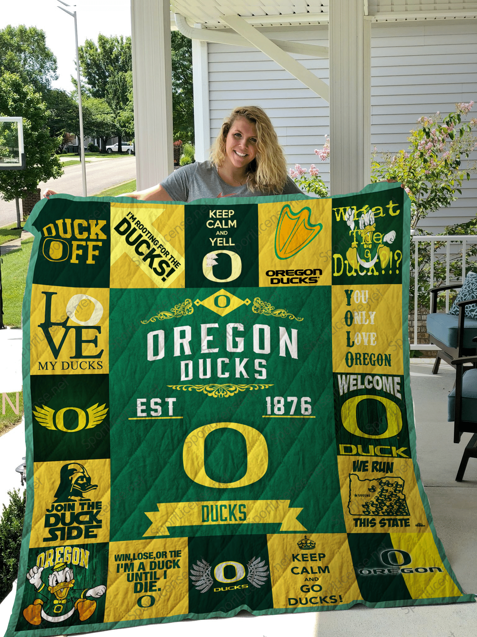 Oregon Ducks Blanket 1 Oregon Ducks Blanket