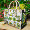 Oregon Ducks Leather Handbag