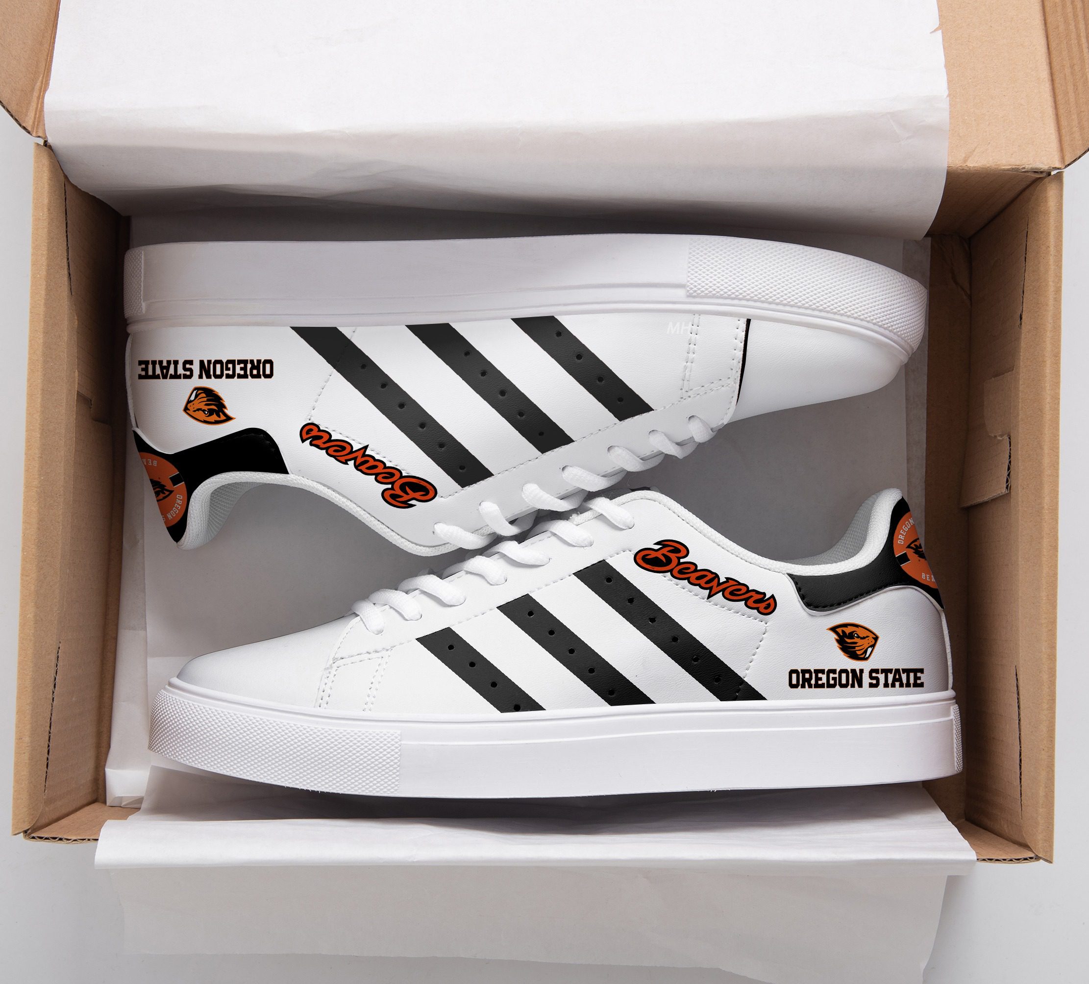 Oregon State Beavers Stan Smith Shoes 1 Oregon State Beavers Stan Smith Shoes