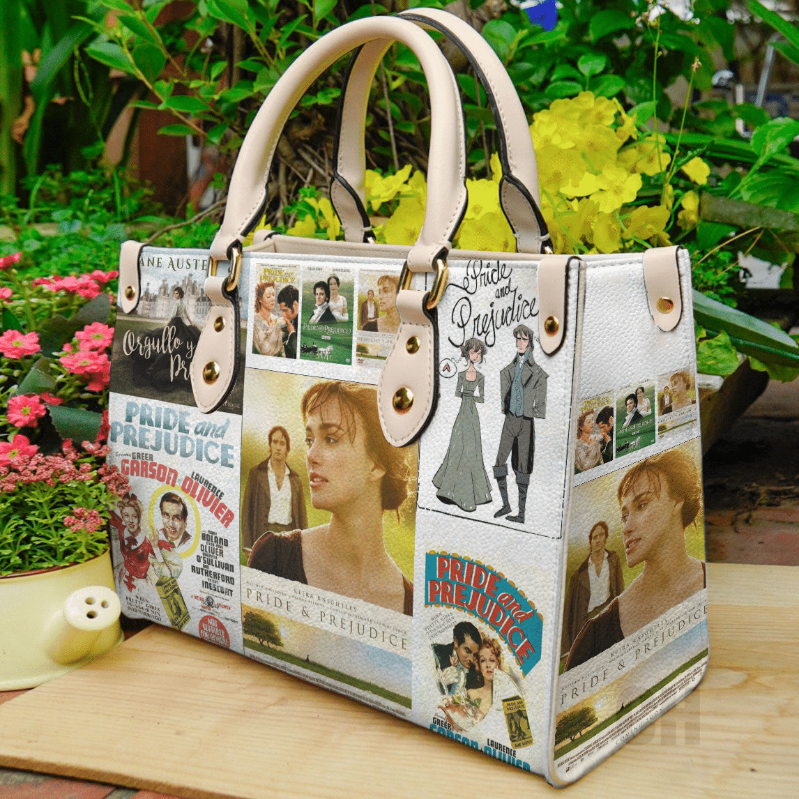 Orgullo Y Prejuicio Leather Handbag 1 Orgullo Y Prejuicio Leather Handbag
