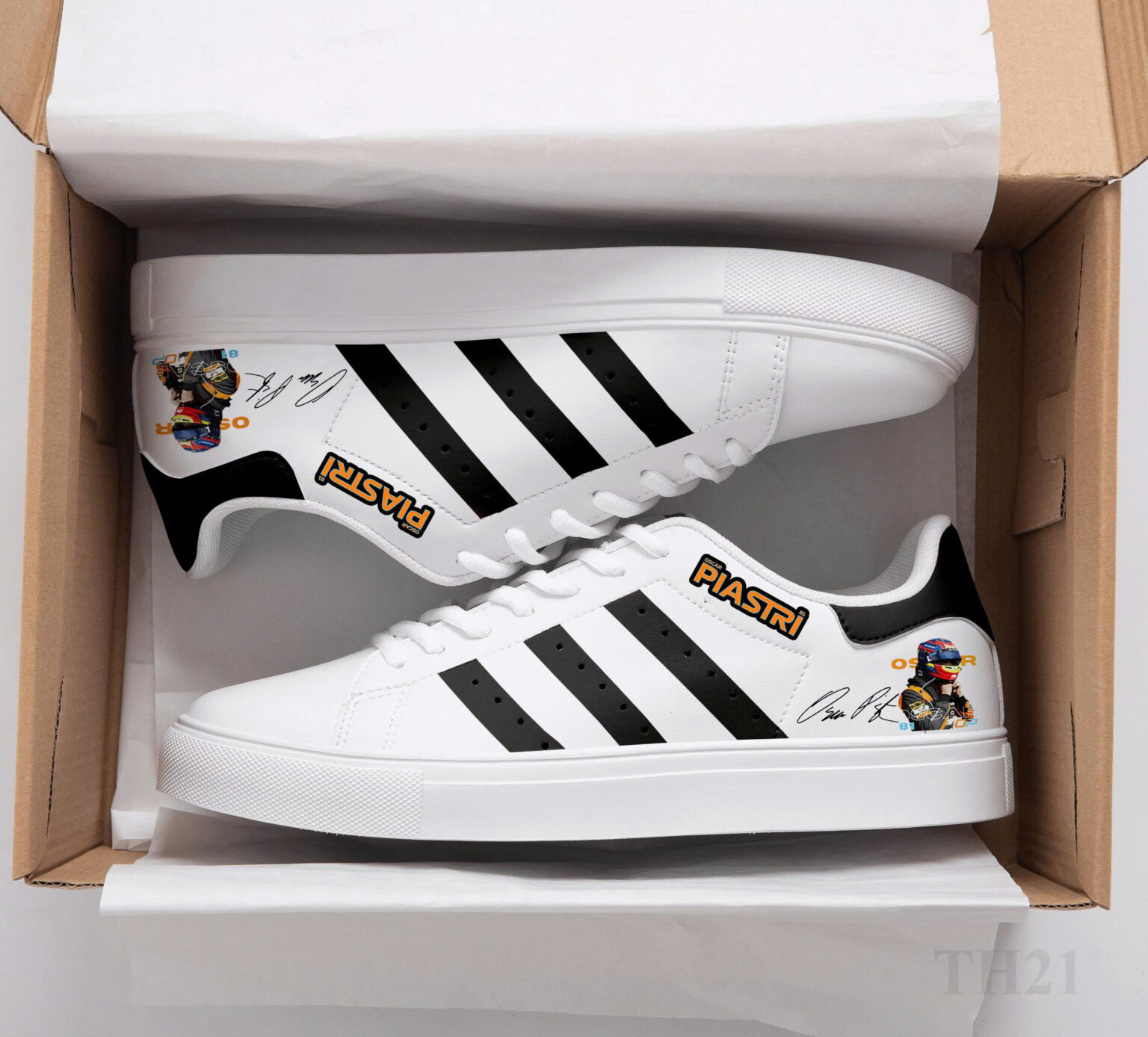 Oscar Piastri Stan Smith Shoes 1 Oscar Piastri Stan Smith Shoes