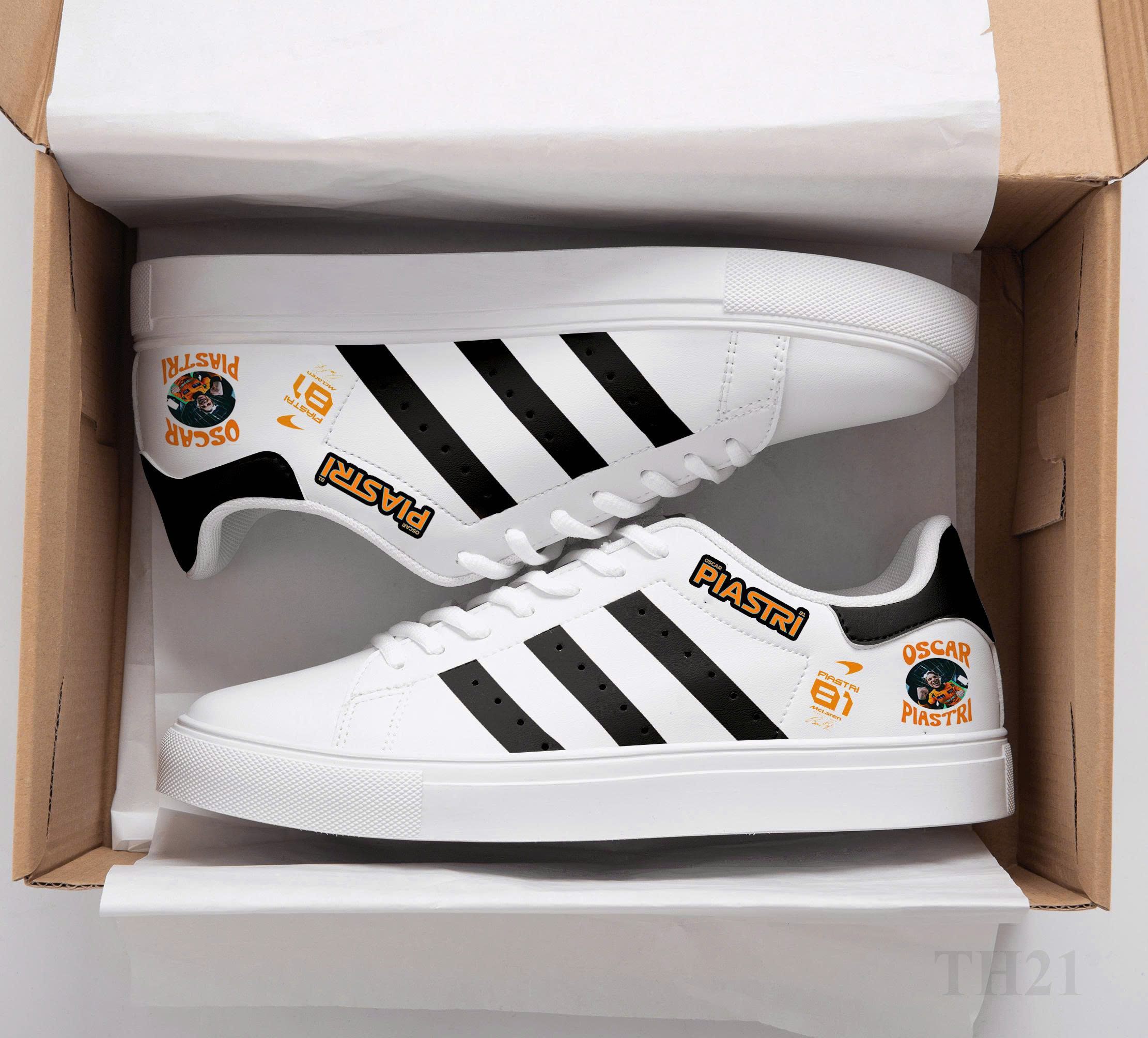 Oscar Piastri Stan Smith Shoes 1 Oscar Piastri Stan Smith Shoes