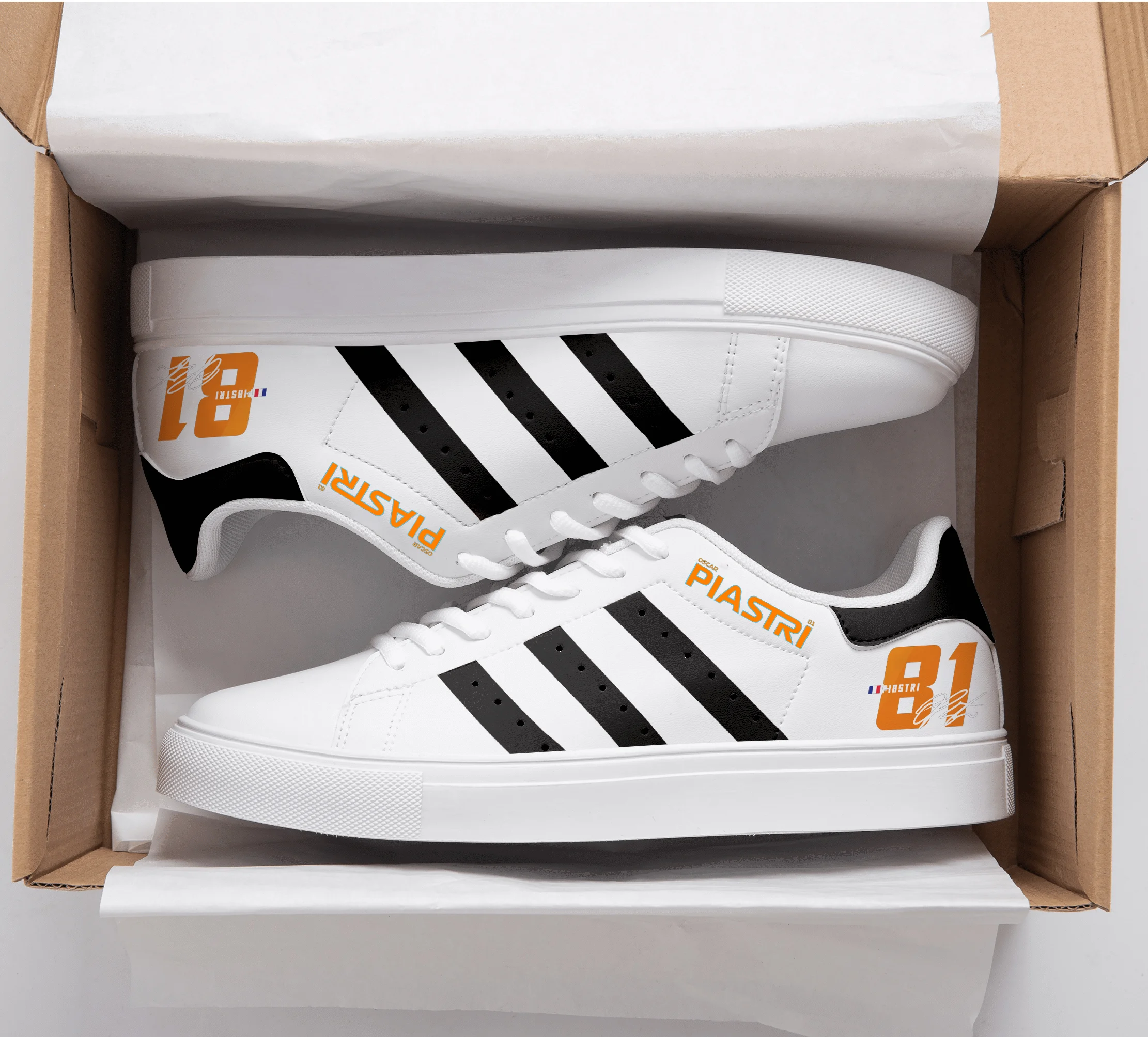 Oscar Piastri Stan Smith Shoes 1 Oscar Piastri Stan Smith Shoes